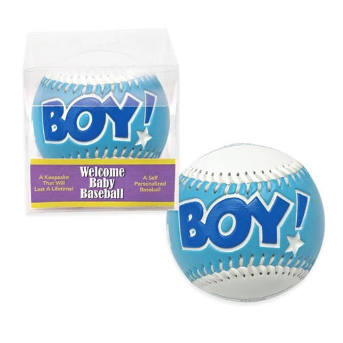 It's a Boy Baseball Birth Announcement