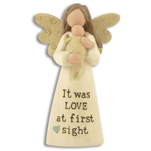 Love at First Sight New Baby Angel Figurine