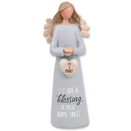 God Has a Blessing with Your Name On It Angel Figurine