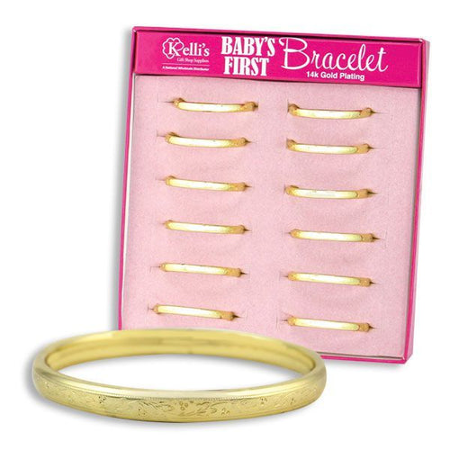 Keepsake Gold Baby Bracelet