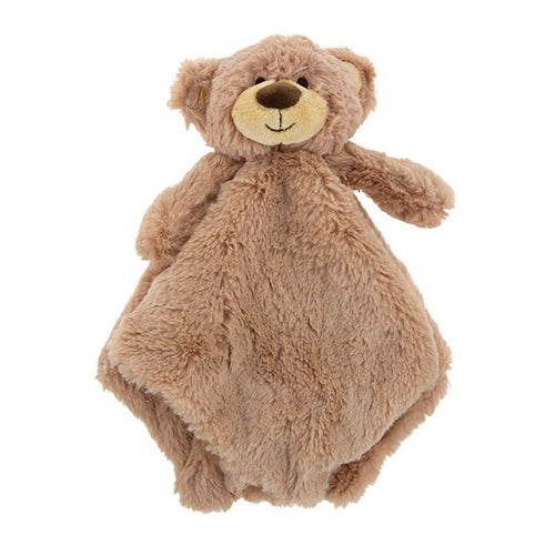 Brown Bear Baby Security Blanket