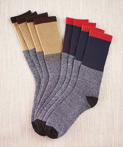 Men's Call of the Wild Pack of 4 Outdoorsman Thermal Socks Hunting Gear
