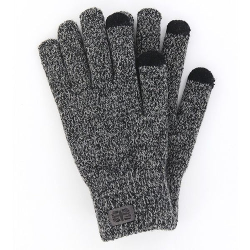 Britt's Knits Men's Gray Frontier Gloves