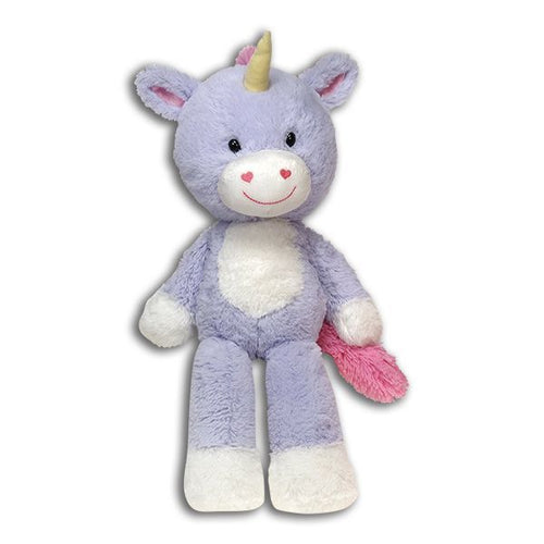 Floppy Soft Cuddly Plush Fuzzy Folk Unicorn