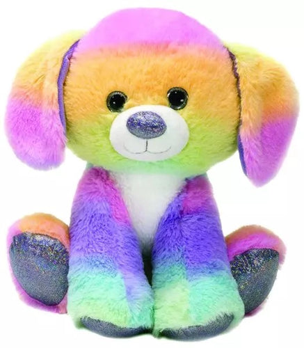 Rainbow Sherbet Plush Dog