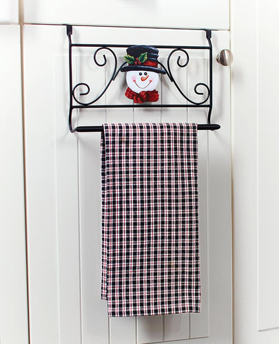 Seasonal Kitchen Towel Rack