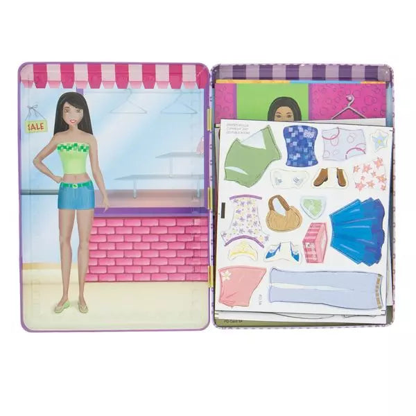 Magnetic Paper Dolls Travel Tin - Twinkles Set 2 - Over the Rainbow