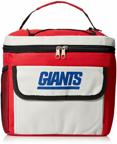 NFL Forever Collectibles New York Giants Insulated Bungee Cooler Lunch Bag