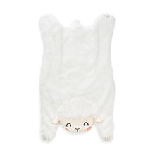 Load image into Gallery viewer, Always Loved Tummy Time Lamb Baby Blanket - NEW WITH TAGS