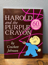 Load image into Gallery viewer, Harold and the Purple Crayon by Crockett Johnson (1998, Trade Paperback)