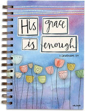 Load image into Gallery viewer, Brownlow "His Grace Is Enough" Inspirational Blank Writing Journal Book