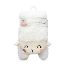 Load image into Gallery viewer, Always Loved Tummy Time Lamb Baby Blanket - NEW WITH TAGS