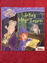 Load image into Gallery viewer, Sofia the First Sofia's Magic Lesson by Sarah Nathan and Disney Books (2014,...