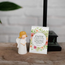 Load image into Gallery viewer, Hebrews 11:1 Faith Angel Figurine Gift Set