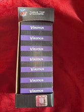 Load image into Gallery viewer, NFL Minnesota Vikings Table Top Stackers Family Game 2017 Wild Sports NEW SEALED