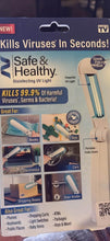 Load image into Gallery viewer, Disinfecting UV Light Wand — Portable Sanitizer for Travel, Phones &amp; Surfaces