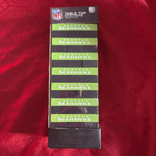 Load image into Gallery viewer, Seattle Seahawks Table Top Stackers Game NFL Football Team Stack and Fall