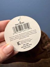 Load image into Gallery viewer, Infant Brown Football Ball Baby Boy Hat Brim Cap So Dorable Cotton 0-9 Months