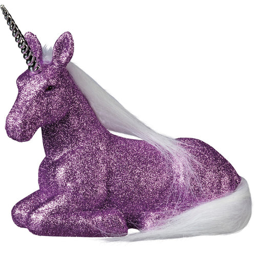 Purple Glitter Unicorn