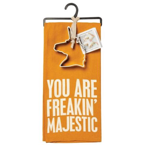 You are Freakin Majestic Unicorn Dish Towel Set