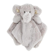 Load image into Gallery viewer, Gray Elephant Baby Security Blanket