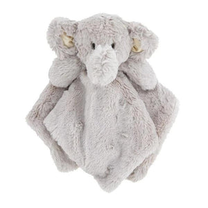 Gray Elephant Baby Security Blanket