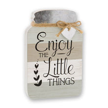 Load image into Gallery viewer, Wooden Mason Jar Signs