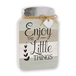 Wooden Mason Jar Signs