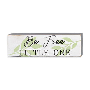 Inspirational Children's Wooden Block Sign Set