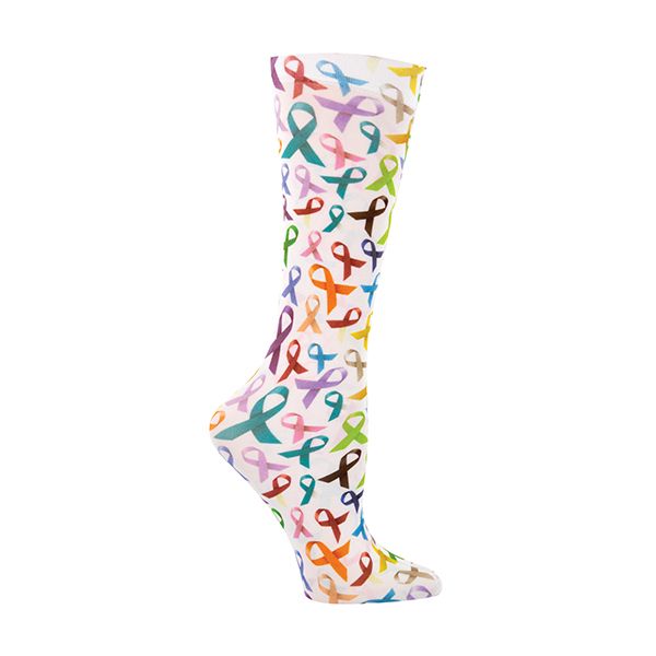 Cutieful Therapeutic CANCER AWARENESS Compression Socks