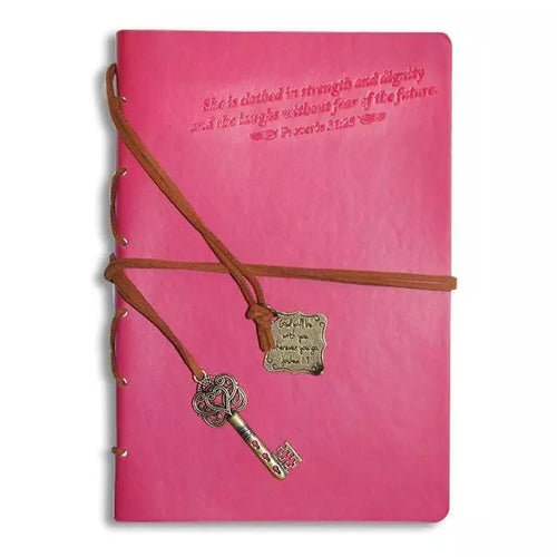 Proverbs 31 Journal w/ Bookmark & Key Charm