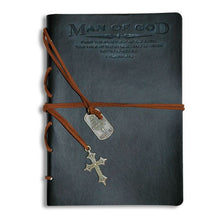 Load image into Gallery viewer, Man of God Scripture Journal with Bookmark