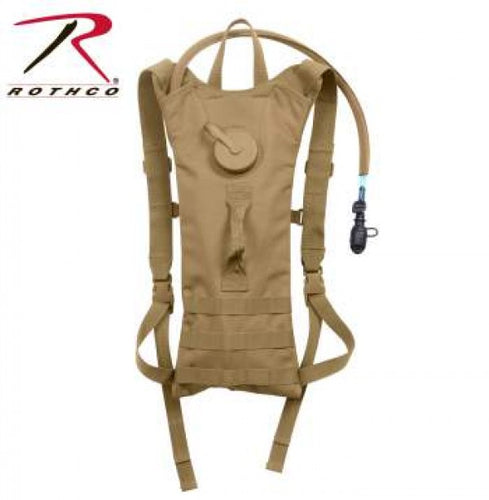 Rothco MOLLE 3 Liter Backstrap Hydration System Coyote Brown Hunting