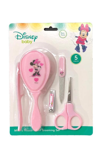 Disney Baby Minnie Mouse Pink 5 Piece Infant Grooming Set New Baby Gifts