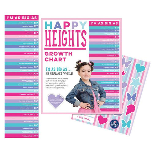 Unique Happy Heights Girl Growth Chart