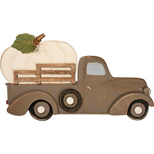 Grey Pumpkin Truck