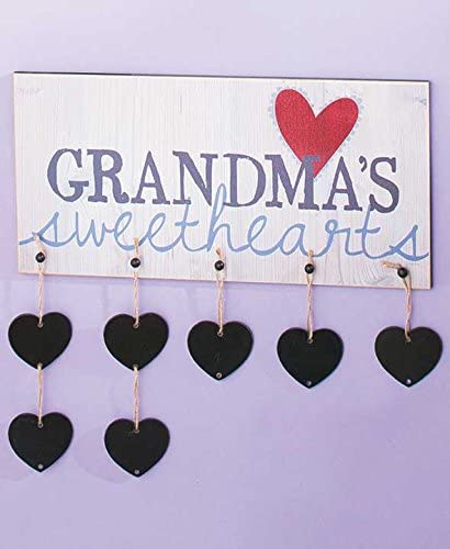 Grandma's Sweethearts Grandma Wooden Sign
