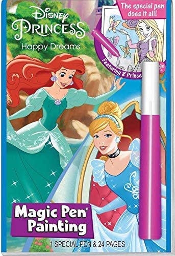 Happy Dreams Disney Princess Magic Pen Painting Book