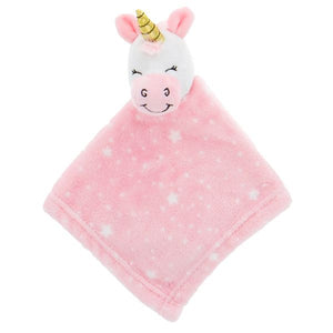 Star Unicorn Soft Girl Fleece Baby Blanket Gift Set