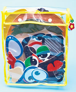Foam Dress Up Bath Stickers