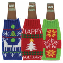 Load image into Gallery viewer, Ugly Sweater Beer Bottle 6 Pack Cover