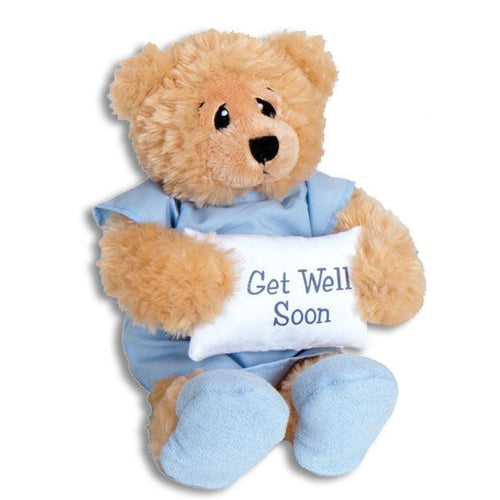 Get Well Soon Scrub Suit Teddy Bear