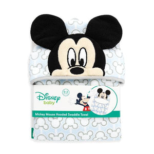 Mickey Mouse Hooded Baby Towel Blanket