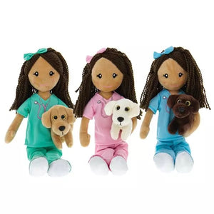 Ethnic Nurse Rag Doll