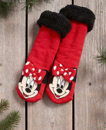 Minnie Mouse Slipper Socks