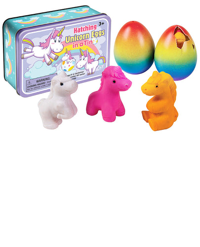 Unicorn Egg Hatch and Grow Kit in a Tin