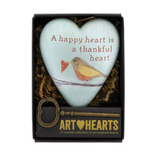 Load image into Gallery viewer, A Happy Heart is a Thankful Heart Keepsake