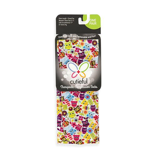 Cutieful Therapeutic OWL Compression Socks