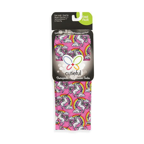 Cutieful Therapeutic UNICORN Compression Socks