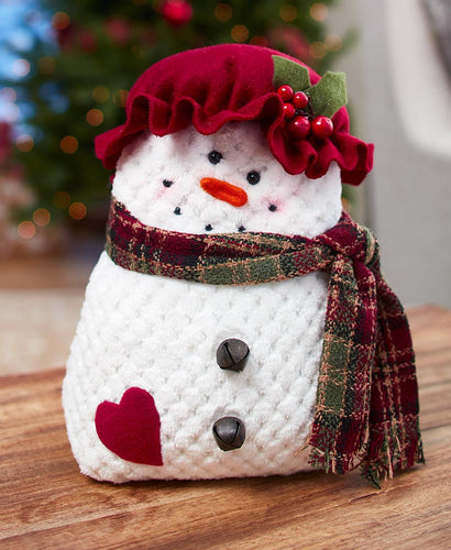 Christmas Tabletop Girl Snowman